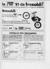 Advertising pubblicità brochu usato  Venegono Superiore