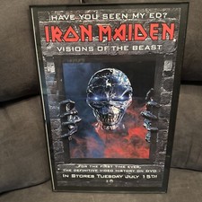 Iron Maiden Visions Of The Beast Have You Seen My Ed? Pôster promocional 11x17 pol. comprar usado  Enviando para Brazil