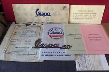Piaggio materiale cartaceo usato  Italia