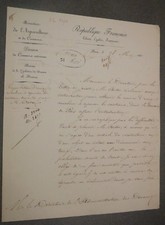 Coutellerie. lettre importatio d'occasion  Nantes-