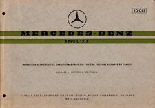 MERCEDES-BENZ L1313 ~ 1968 ~ Chassi LISTA DE PEÇAS Catálogo Livro 20 081 comprar usado  Enviando para Brazil