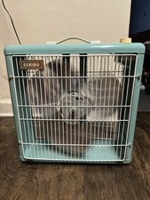 Ventilador de caixa esquimó turquesa 16102 funciona meados do século comprar usado Ventilador de caixa esquimó turquesa 16102 funciona meados do século comprar usado  Enviando para Brazil