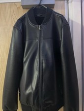 Men black leather for sale  ABERDEEN