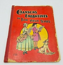 1910 chansons enfantines d'occasion  Expédié en Belgium