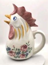 Vtg chicken pitcher for sale  Middlebury