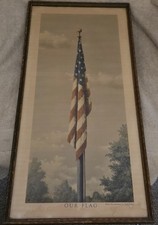 Antique flag american for sale  Novato