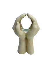 Cupped hands candle for sale  Beaumont