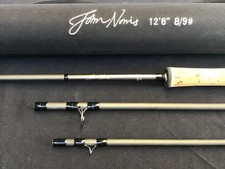 Vara de viagem de carbono vintage John Norris Atlantic Salmon 12 pés 6" comprar usado  Enviando para Brazil