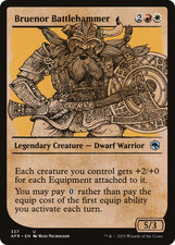 Mtg bruenor battlehammer for sale  RICKMANSWORTH
