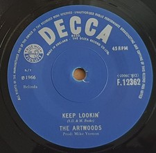 THE ARTWOODS - "Keep Lookin"/"Things Get Better" MOD TWIN SPIN - REPRO- LISTEN na sprzedaż  Wysyłka do Poland