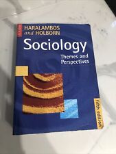 Haralambos holborn sociology for sale  LONDON