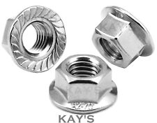 Flanged nuts fit for sale  WAKEFIELD