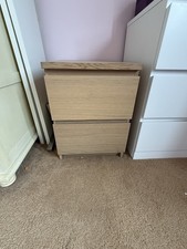 Ikea malm oak for sale  NELSON