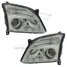 Faróis Vauxhall Vectra C 2003-2005 cromados internos faróis par esquerda e direita comprar usado  Enviando para Brazil