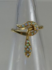 Silver gold opal for sale  WIMBORNE