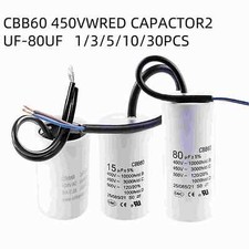 Usado, CBB60 Kondensator 2-80 µF Anlaufkondensator Motorkondensator 450V Kondensatoren comprar usado  Enviando para Brazil