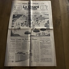 Canard enchaine mai d'occasion  Montgeron