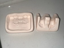 Moldes de empurrar #16 3/4” pés para argilas de polímero plástico amigáveis novos  comprar usado  Enviando para Brazil