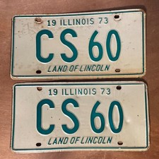 1973 illinois license for sale  Grayling