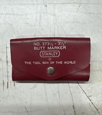 Marcador de glúteos Stanley No. 373 1/2 - 31/2" La caja de herramientas del mundo bisagra de puerta segunda mano  Embacar hacia Argentina