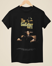Camiseta preta unissex inspirada em pôster de filme The Godfather Part II - comprar usado  Enviando para Brazil