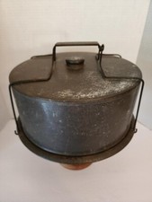 Antique tin round for sale  Twin Lake