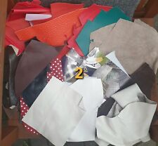Genuine leather offcuts for sale  BUCKINGHAM