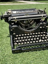 Underwood standard typewriter for sale  Santa Barbara
