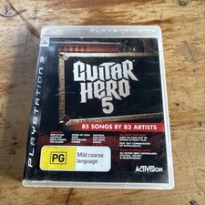 Guitar Hero 5 PlayStation 3 PS3 (2009, Activision) jogo completo comprar usado  Enviando para Brazil