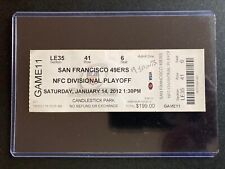 49ers playoffs ticket for sale  Alameda