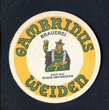 Bierdeckel gambrinus weiden gebraucht kaufen  Furth