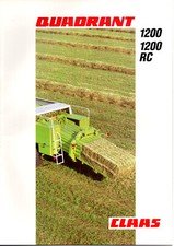 Verkaufsprospekt claas quadran gebraucht kaufen  Poing