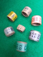 Pigeon rings metal for sale  WOLVERHAMPTON
