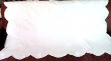Nappe rectangulaire blanche d'occasion  Veneux-les-Sablons