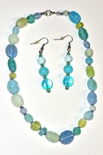 Necklace earrings set for sale  Knoxville