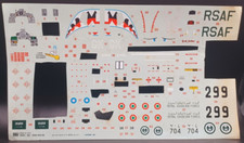 Usado, ESCI/ERTL | Nº Adesivos 4093 | 1:48 Panavia Tornado 200 MRCA comprar usado  Enviando para Brazil