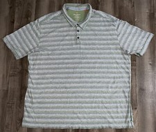 Camisa polo masculina listrada manga curta Tommy Bahama grande e alta tamanho 2XL comprar usado  Enviando para Brazil