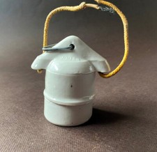 Lâmpada de porcelana branca antiga soquete de lâmpada USSR antiga soquete comprar usado  Enviando para Brazil