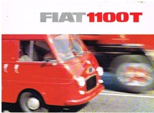 FOLHETO DE VENDAS ORIGINAL DE FÁBRICA FIAT 1100T VAN COMBI PICK-UP (TEXTO FRANCÊS) comprar usado  Enviando para Brazil
