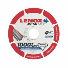 Usado, Roda de corte Lenox Tools 1972921 METALMAX Diamond Edge, 4,5" x 7/8" comprar usado  Enviando para Brazil