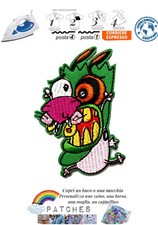 Patch leone cane usato  San Leo