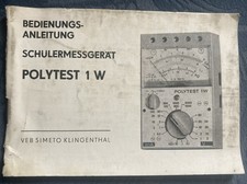 Bedienungsanleitung schülerme gebraucht kaufen  Weilar