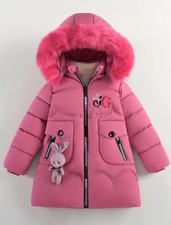 Mädchen winterjacke hasen gebraucht kaufen  Meckenbeuren