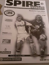 Chesterfield macclesfield town for sale  UK