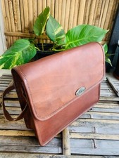 Bandoulière vintage cuir d'occasion  Chorges