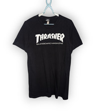 Thrasher black shirt for sale  TONYPANDY