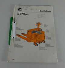 Teilekatalog ersatzteilliste e gebraucht kaufen  Jever