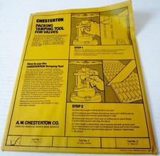 Chesterton tool packing for sale  Chandler