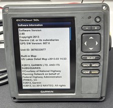 Sonar Garmin EchoMap 50s plotter cartográfico localizador de peixes HD-ID *SOMENTE UNIDADE PRINCIPAL* *TESTADO* comprar usado  Enviando para Brazil