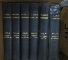 Clarke commentary bible for sale  Three Rivers